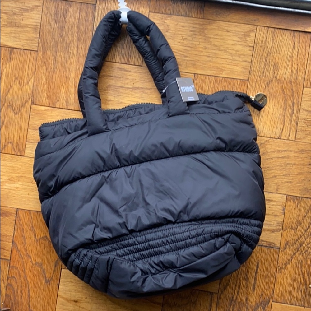 Black Studio 33 Shook Puffer Tote